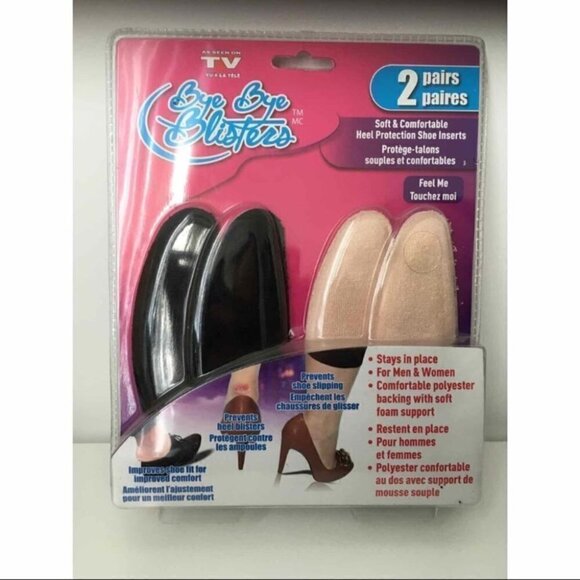 Bye Bye Blistets Shoe Inserts (2 pairs)  New - Picture 2 of 2